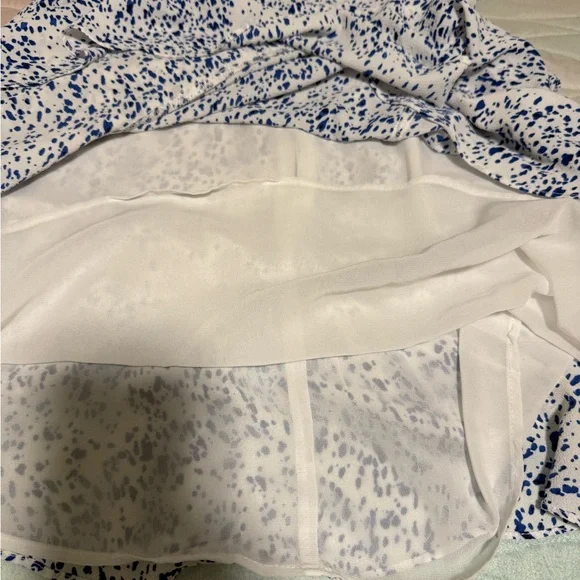 Buddy Love Blue and White Ruffle Dress - Picture 6 of 8